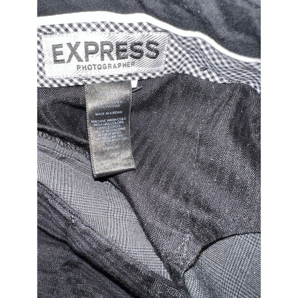 Express photographer dress pants 36/30 Dark grey - Picture 3 of 3